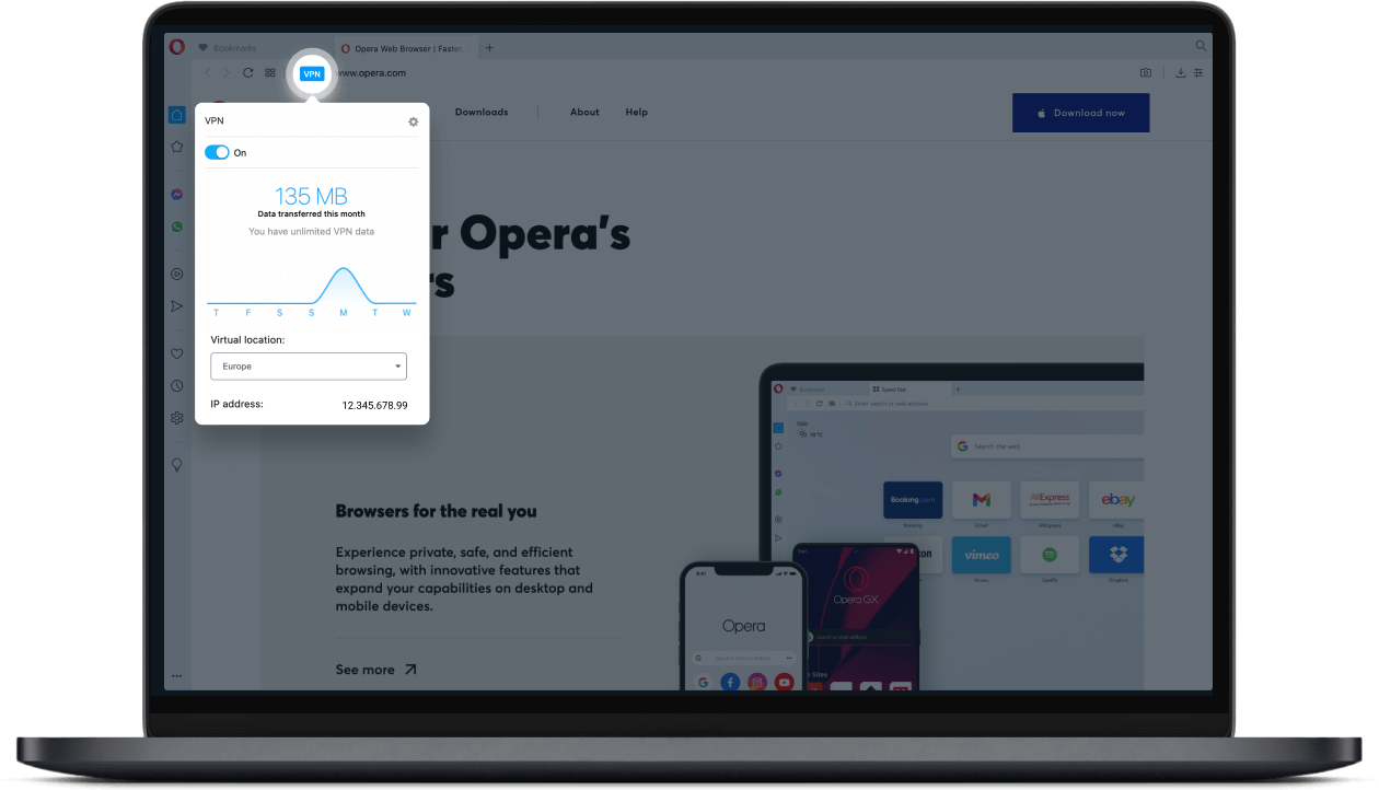 opera vpn download for mac